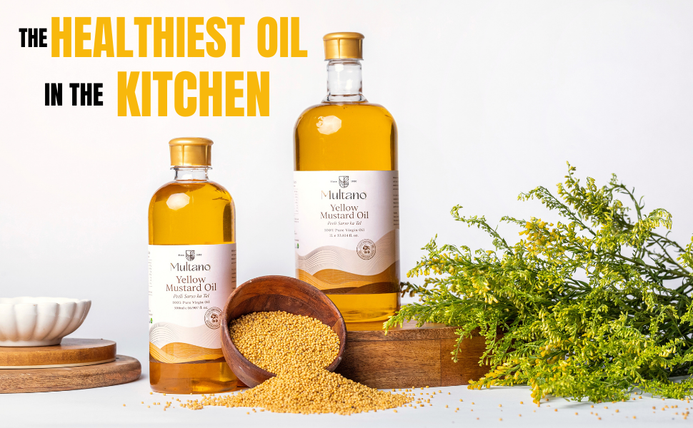 Multano Cold Pressed Yellow Mustard Oil – multano.in